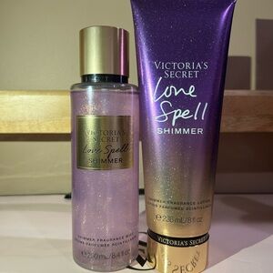 Victoria Secret Love Spell Shimmer Set